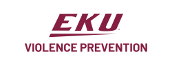 Maroon EKU Violence Prevention Logo 